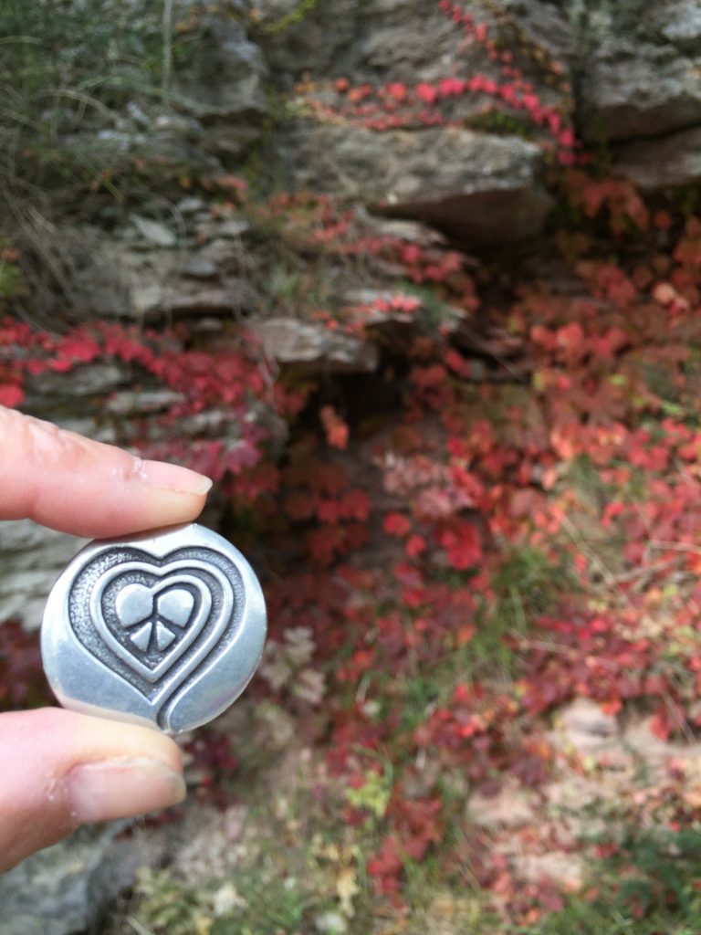 Peace Starts Here Medallions + Postcards