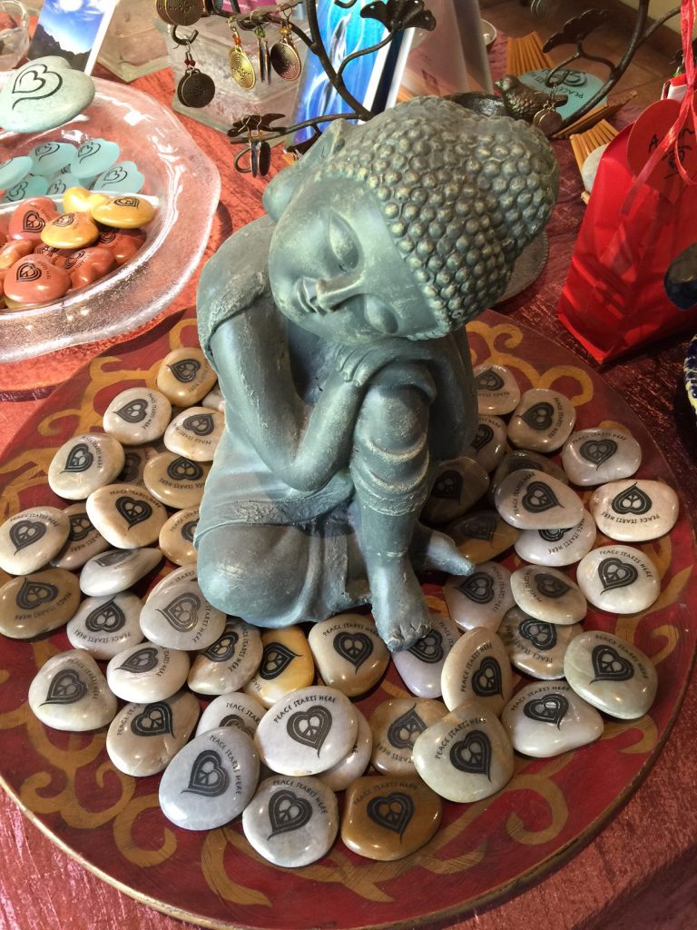 Peace Starts Here Polished River Rocks!